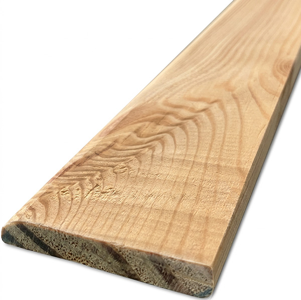 Pircher Battiscopa Liscio Pino Grezzo MM10X70X2700 - PIRCHER OBERLAND